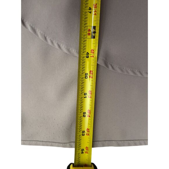 Roolee Taylor Jane Wrap Gray Wrap Minimalist Maxi Dress Size L - Picture 13 of 14